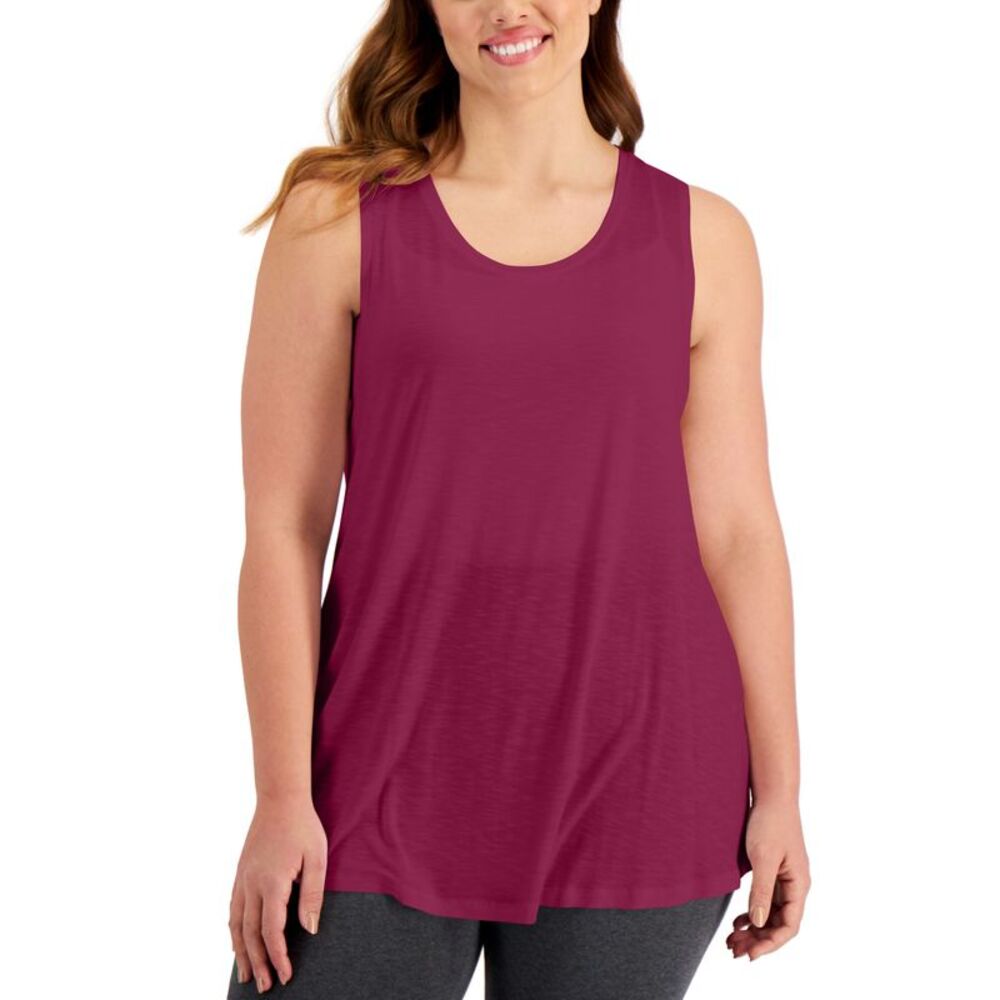 Style & Co Plus Size Swing Tank Top